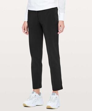 Lululemon On The Move 28" Tapered Pants Black 4 NWT